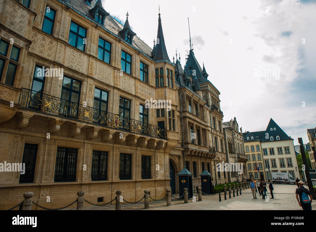 Palais grand-ducal, Luxembourg Banque D'Images
