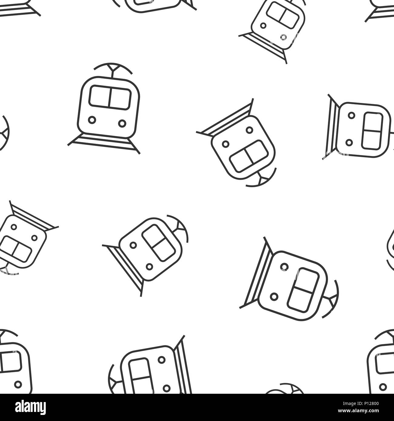 Icône Transport Train de fond transparent. Concept d'illustration vectorielle. Symbole de la tendance. Illustration de Vecteur