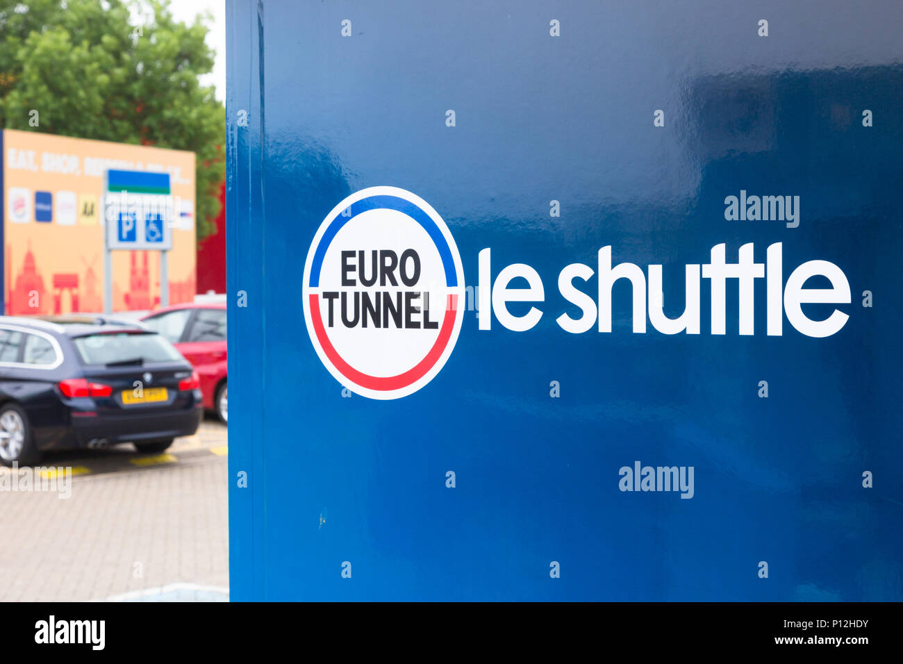 Eurotunnel le shuttle Banque de photographies et d’images à haute