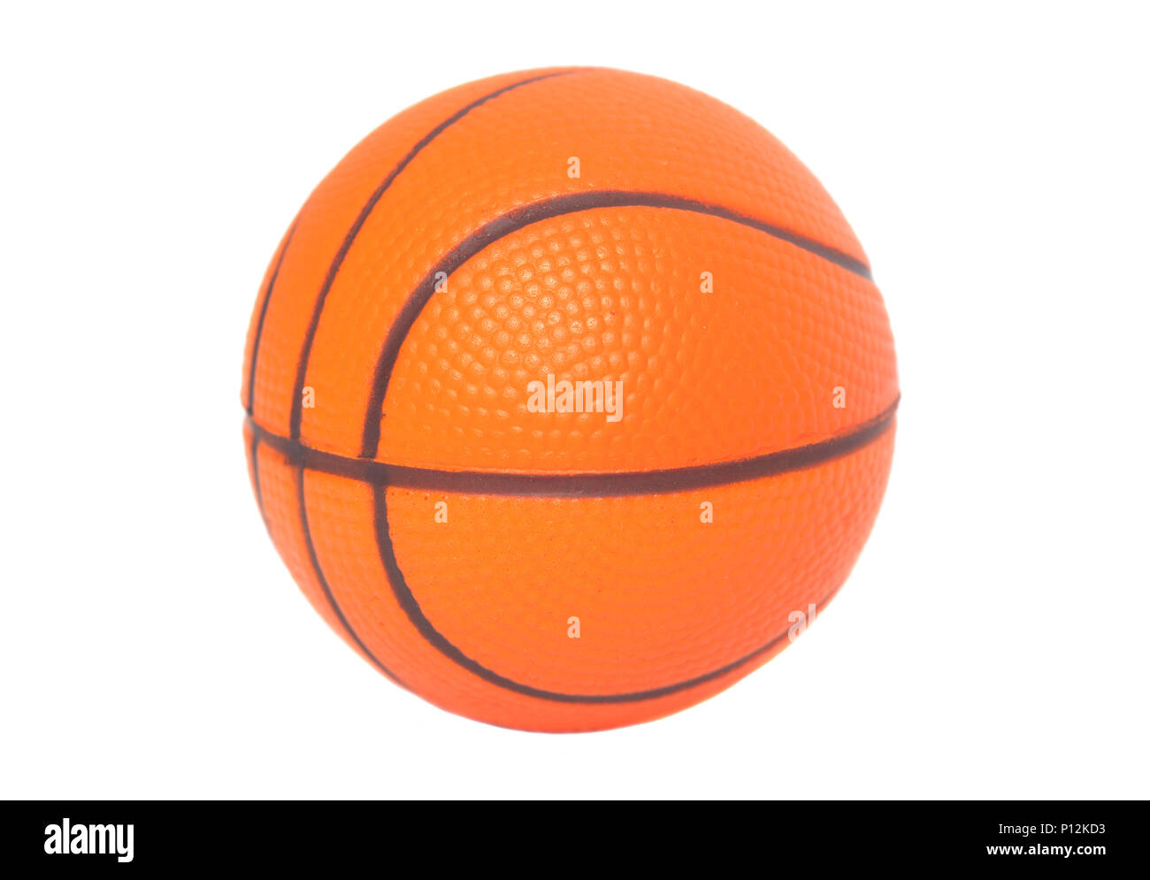 Volley-ball ball isolé sur fond blanc Banque D'Images