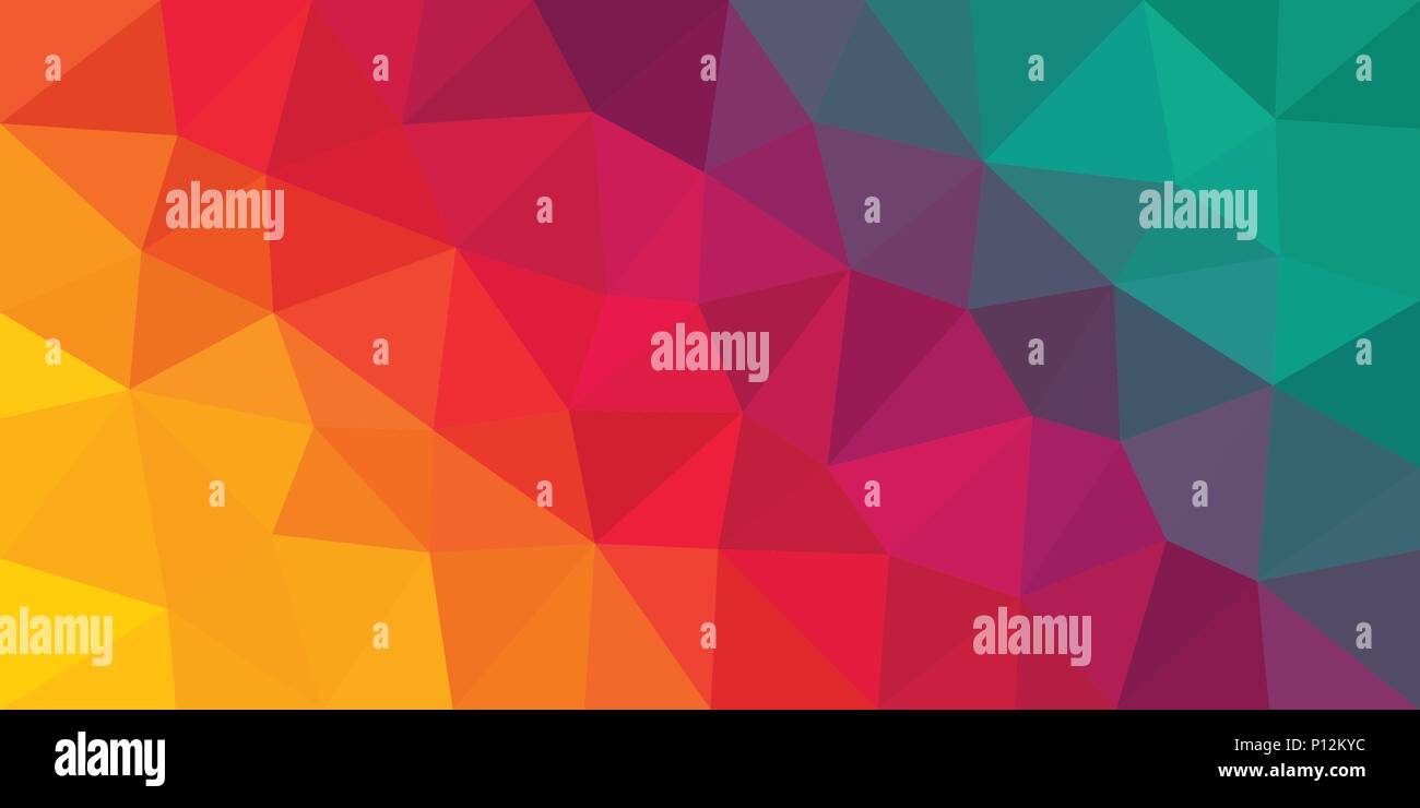 Faible gradient coloré vecteur poly arrière-plan. Texture polygonal, bien qu'un téléphone portable, matériel marketing, site web ou toile de fond. Tous les polygones sont dans le se Illustration de Vecteur