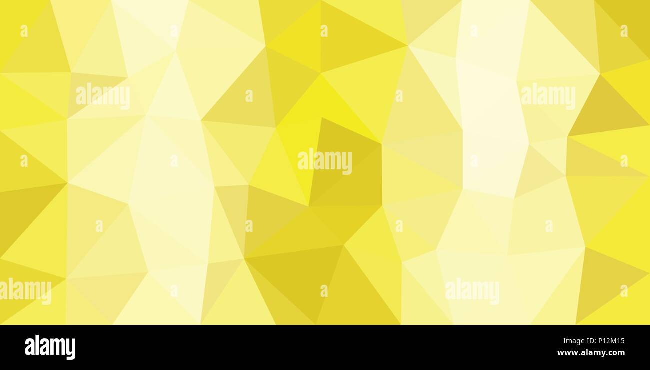Jaune blanc poly faible gradient vector background. Texture polygonal, bien qu'un téléphone portable, matériel marketing, site web ou toile de fond. Tous les polygones sont i Illustration de Vecteur