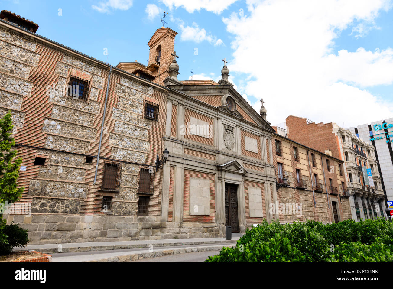 Le couvent des moniales, Barefoot Monasterio de las Desaclzas Reales, Plaza de las Descalzas, Madrid, Espagne. Mai 2018 Banque D'Images