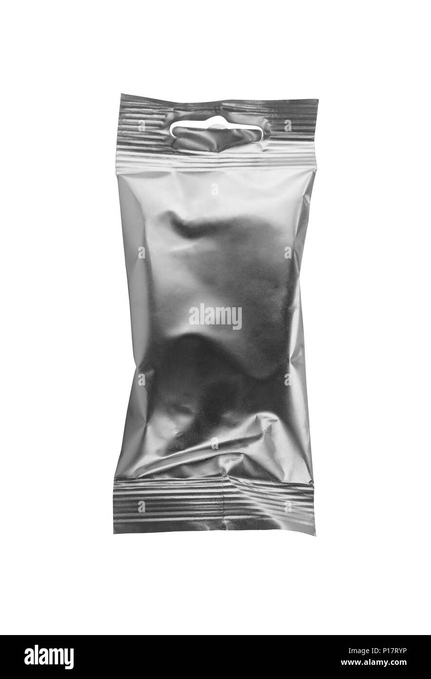 Nettoyer l'aluminium d'emballage Banque D'Images