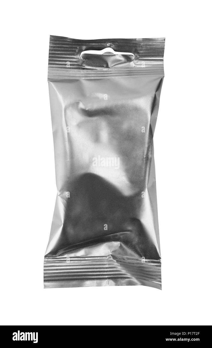 Nettoyer l'aluminium d'emballage Banque D'Images