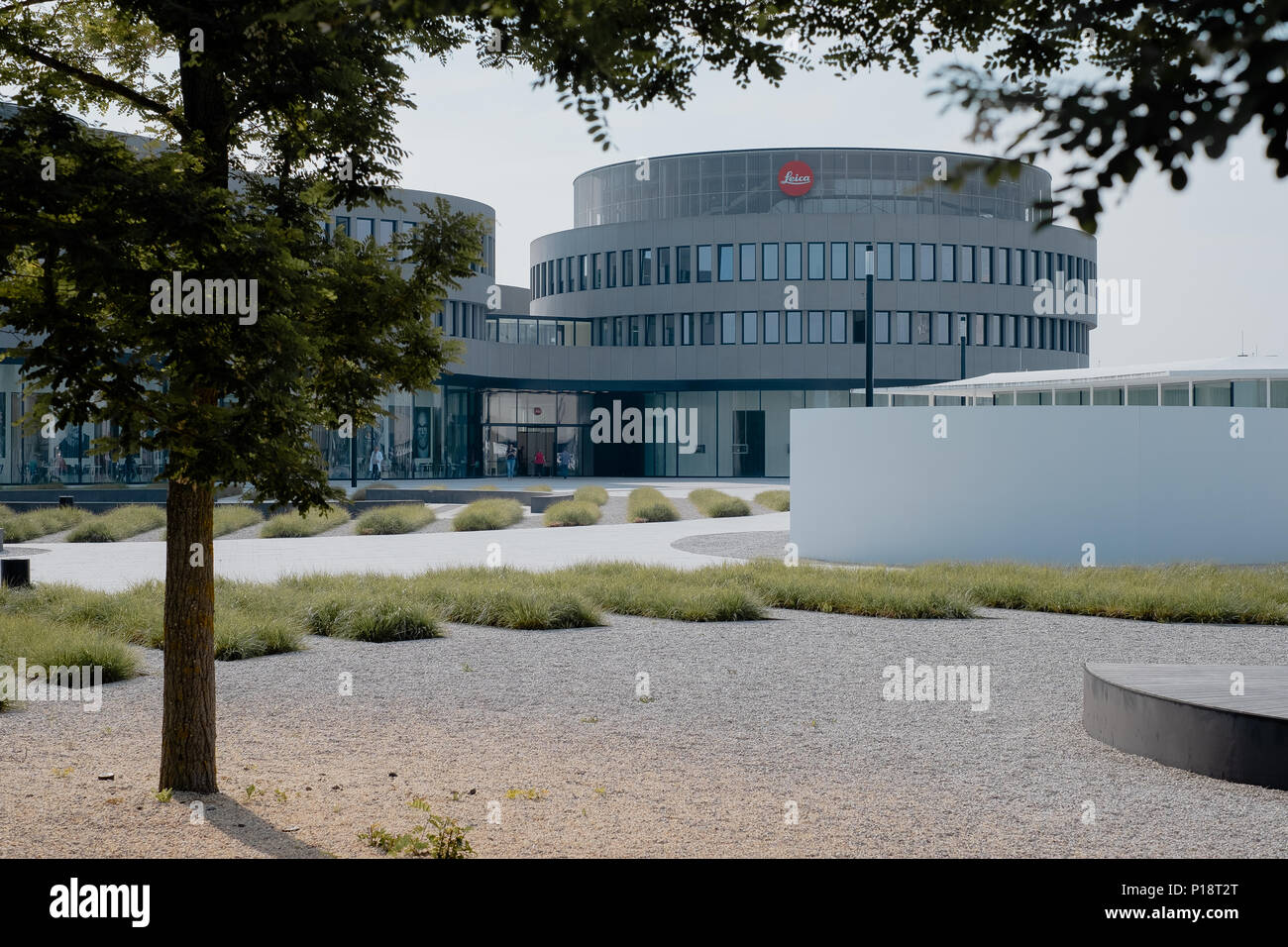 WETZLAR, mai 2018 - Leica Camera AG siège au parc Leitz à Wetzlar est ouvert pour les visiteurs Banque D'Images