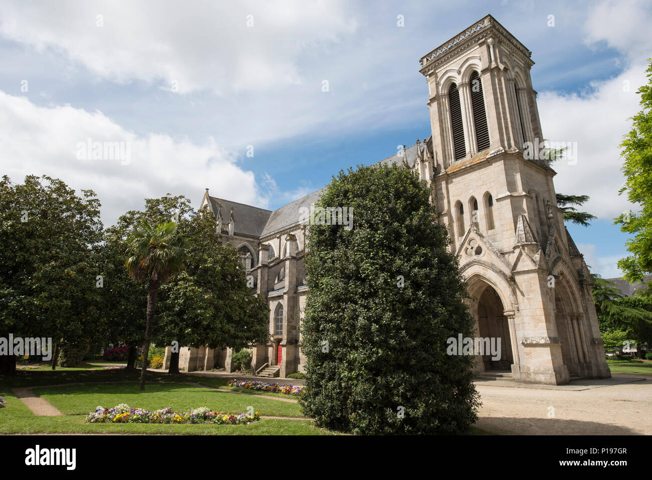 L'église impériale de Saint Joseph ( Eglise impériale Saint-Joseph ), Pontivy, Morbihan, Bretagne, France. Banque D'Images