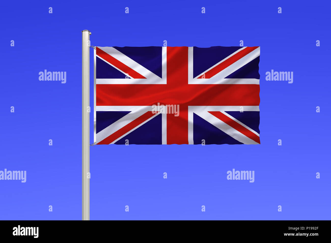 Pavillon du Royaume-Uni, le Royaume-Uni, l', Flagge von Grossbritannien, Finanzierung, Koenigreich Banque D'Images