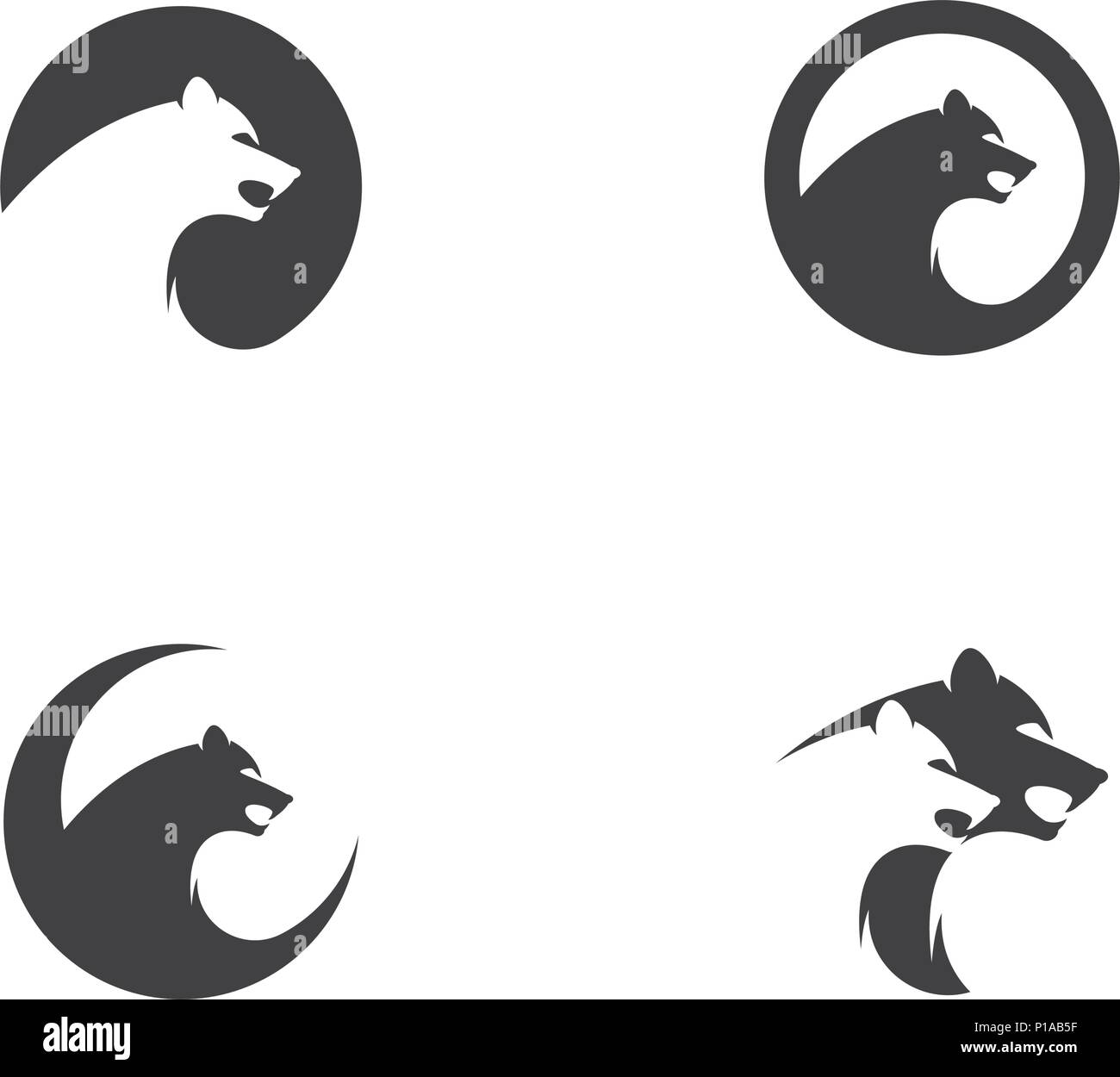 Puma Logo design vector illustration design template Illustration de Vecteur