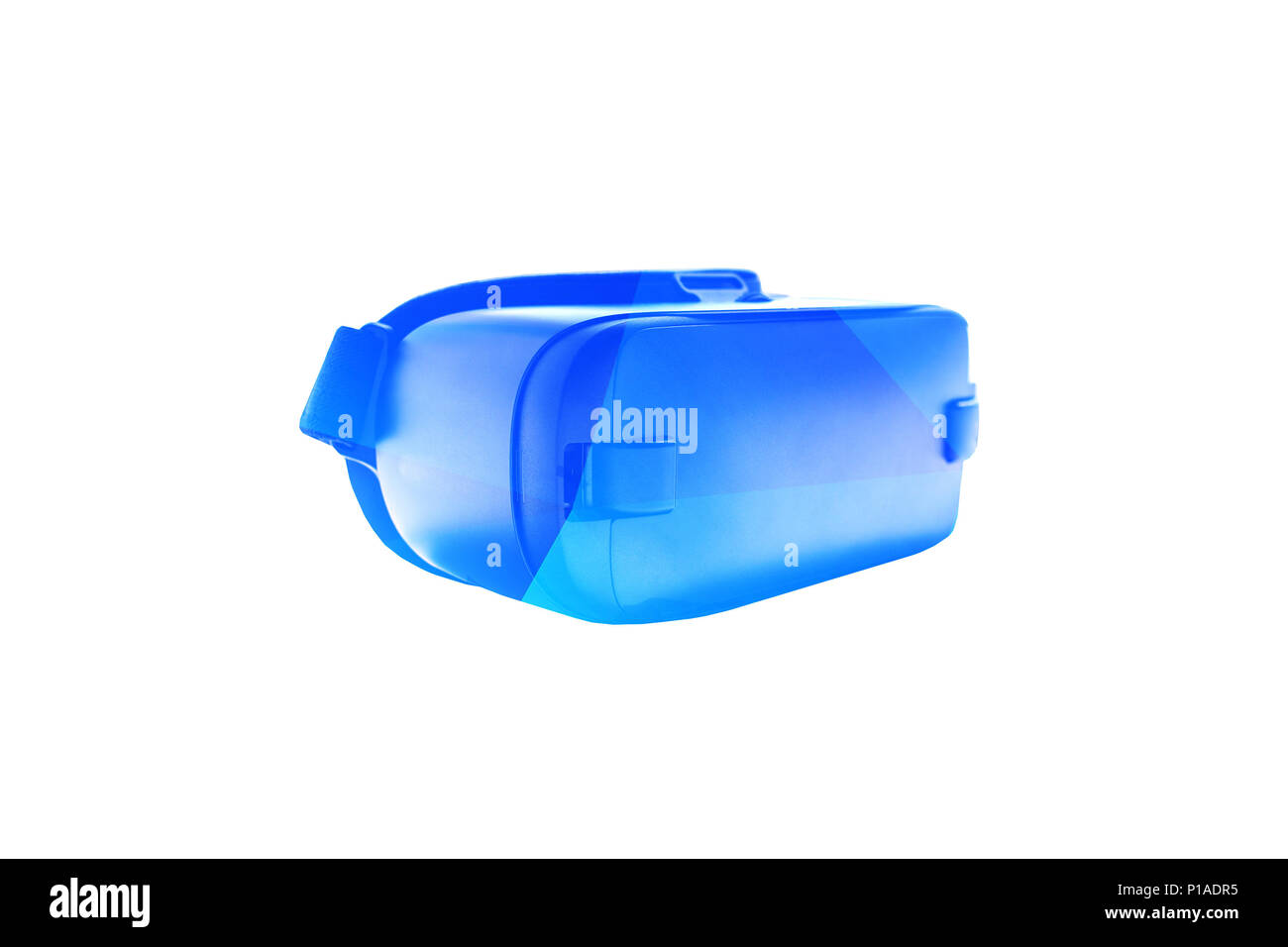 Lunettes de réalité virtuelle VR ou lunettes avec des effets visuels. La technologie du présent et l'avenir Banque D'Images