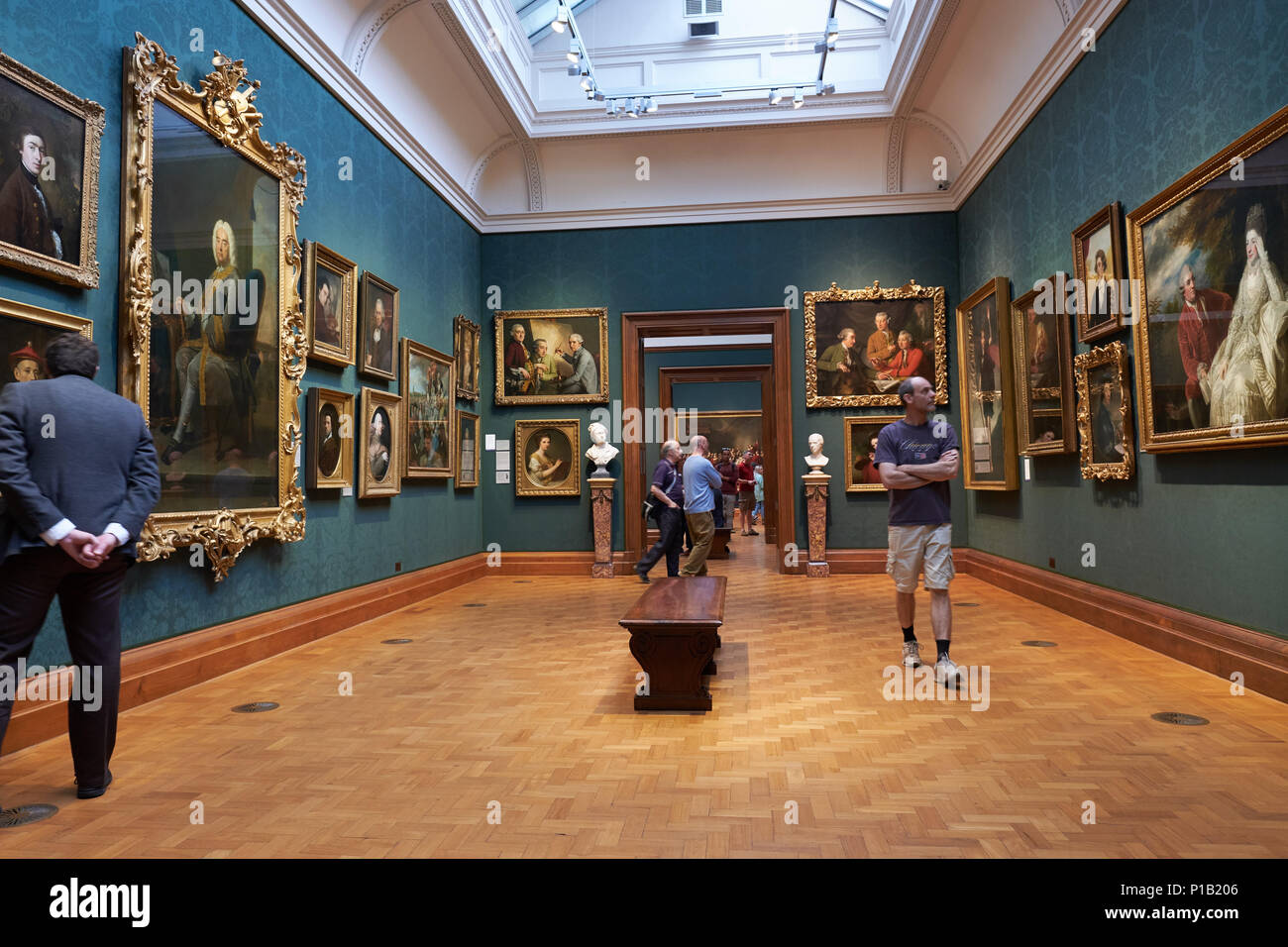 National Portrait Gallery, Londres. Banque D'Images