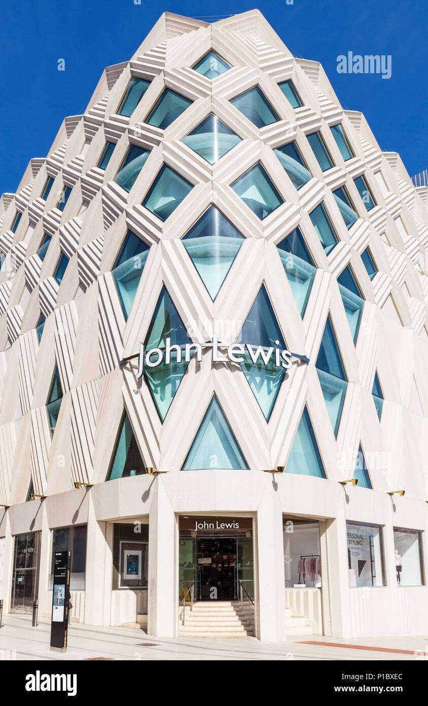 yorkshire angleterre leeds yorkshire victoria leeds centre commercial john lewis store royaume-uni grand magasin haut de gamme leeds royaume-uni angleterre Banque D'Images