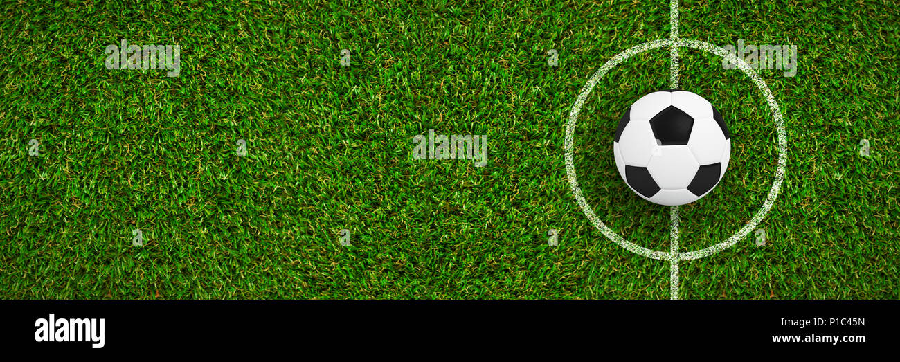 Image composite de football noir et blanc Banque D'Images