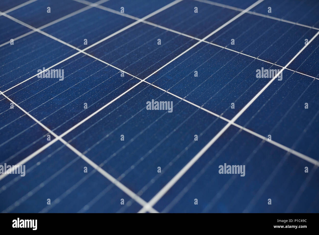 Panneaux solaires plein cadre Banque D'Images