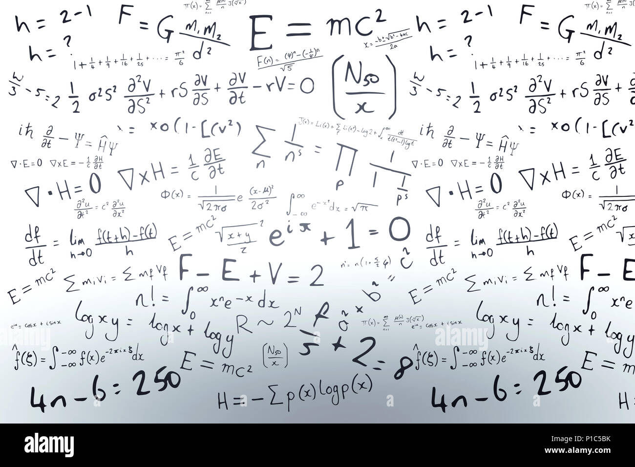 Mathématiques Banque D'Images