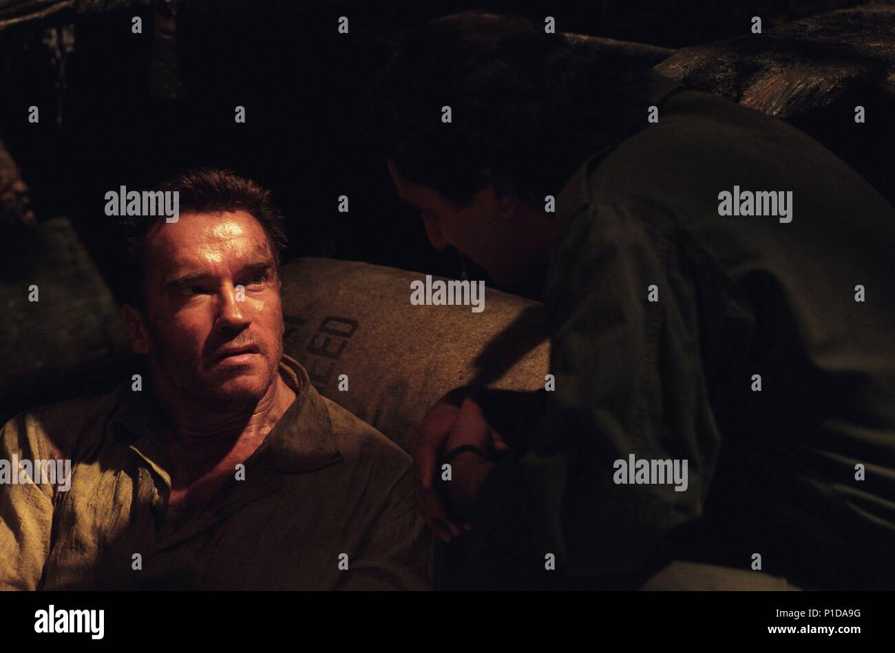 Titre original : DOMMAGES COLLATÉRAUX. Titre en anglais : DOMMAGES COLLATÉRAUX. Film Réalisateur : Andrew Davis. Année : 2002. Stars : Arnold Schwarzenegger. Credit : WARNER BROS. Album de photos / Banque D'Images