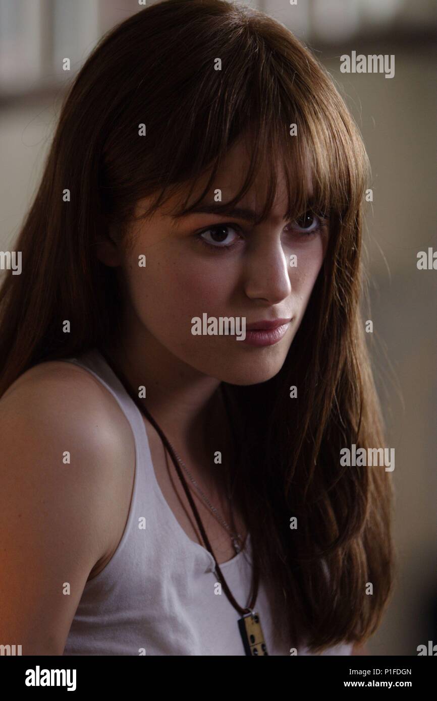 Titre original : DOMINO. Titre en anglais : DOMINO. Directeur de film : Tony SCOTT. Année : 2005. Stars : Keira Knightley. Credit : New Line Cinema / Album Banque D'Images