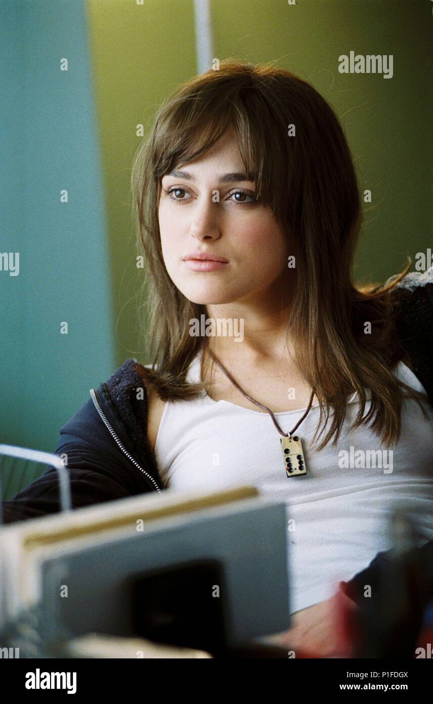 Titre original : DOMINO. Titre en anglais : DOMINO. Directeur de film : Tony SCOTT. Année : 2005. Stars : Keira Knightley. Credit : New Line Cinema / Album Banque D'Images