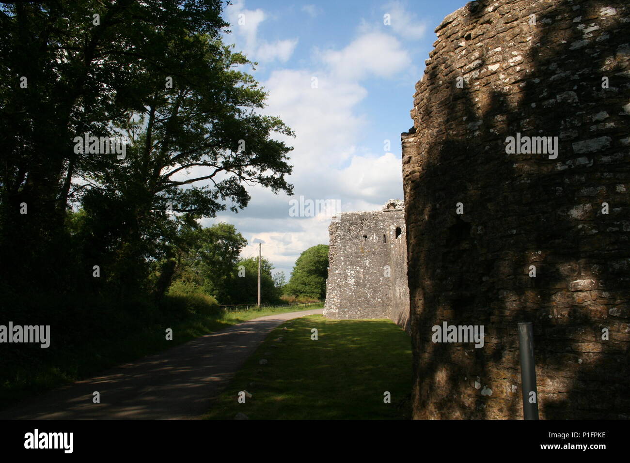 Ewenny Prieuré (Gallois : Priordy Ewenni), dans la région de Ewenny Vale of Glamorgan, Pays de Galles, était un monastère de l'ordre des Bénédictins, fondée au 12ème siècle Banque D'Images