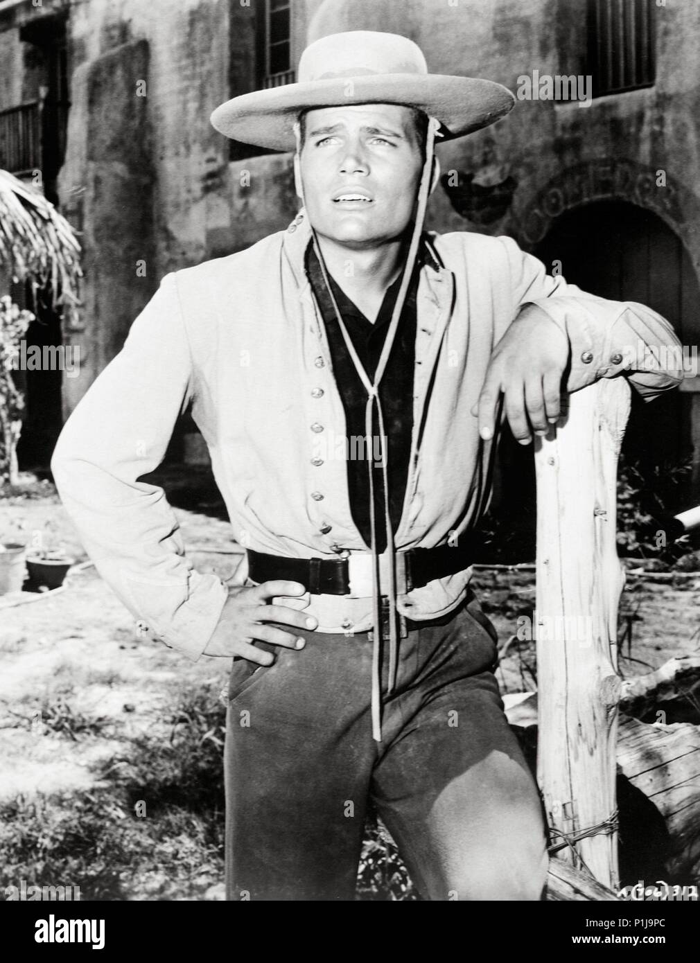 Titre original : THE ALAMO. Titre en anglais : L'ALAMO. Directeur du film : JOHN WAYNE. Année : 1960. Stars : Frankie Avalon. Credit : United Artists / Album Banque D'Images