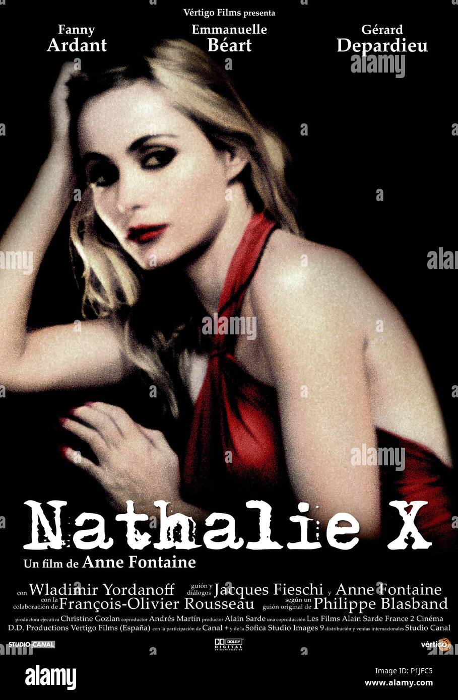 Titre original : NATHALIE.. .. Titre en anglais : NATHALIE.. .. Film Réalisateur : Anne Fontaine. Année : 2003. Credit : France 2 Cinéma / Album Banque D'Images