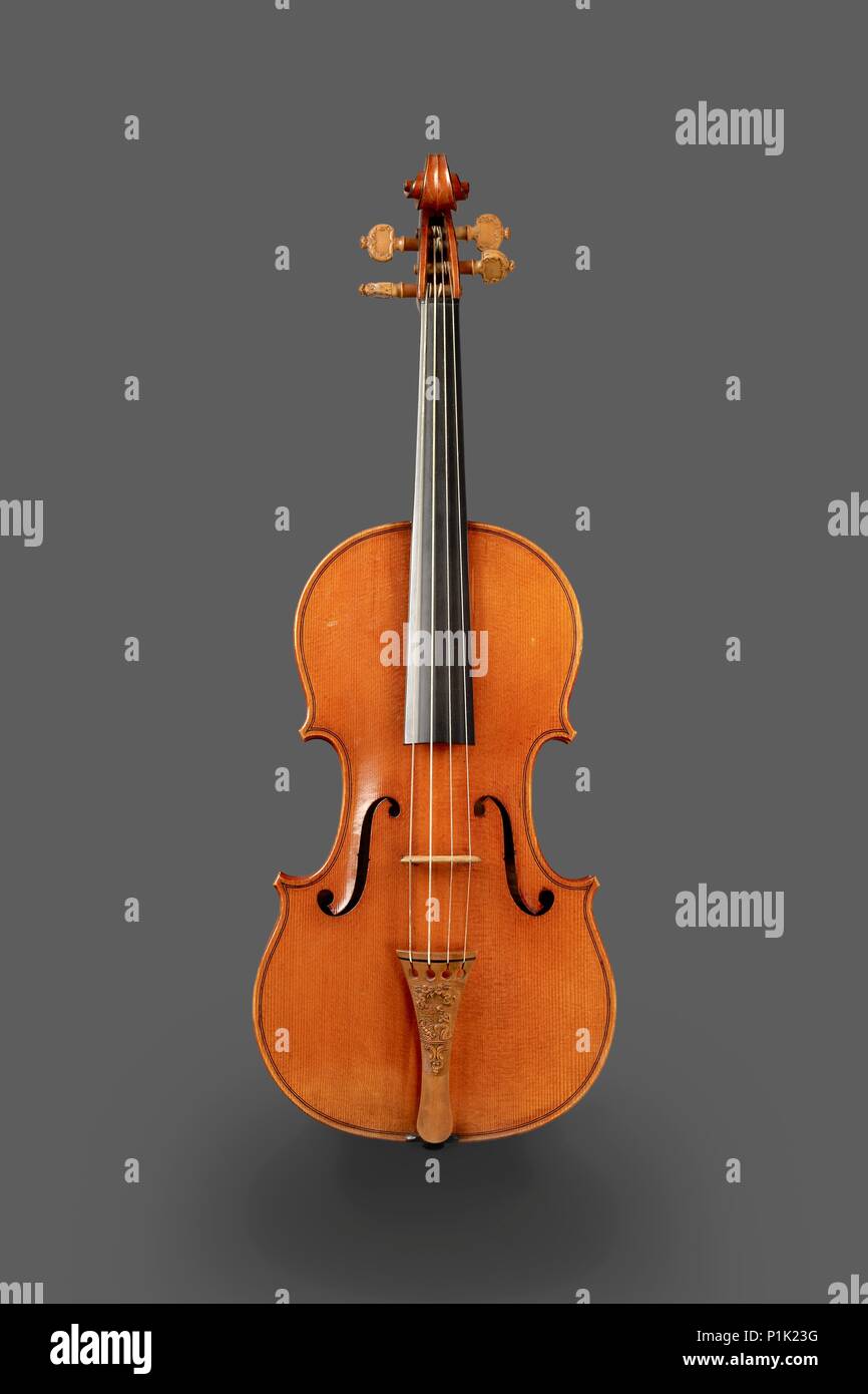 Le Messie Messie (violon), 1716. Artiste : Antonio Stradivari. Banque D'Images
