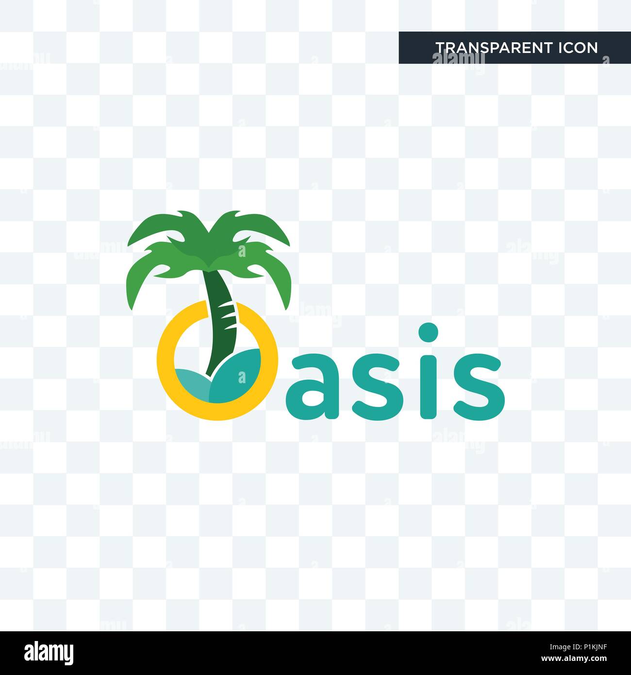 Logo Oasis Banque Dimages Vectorielles Alamy