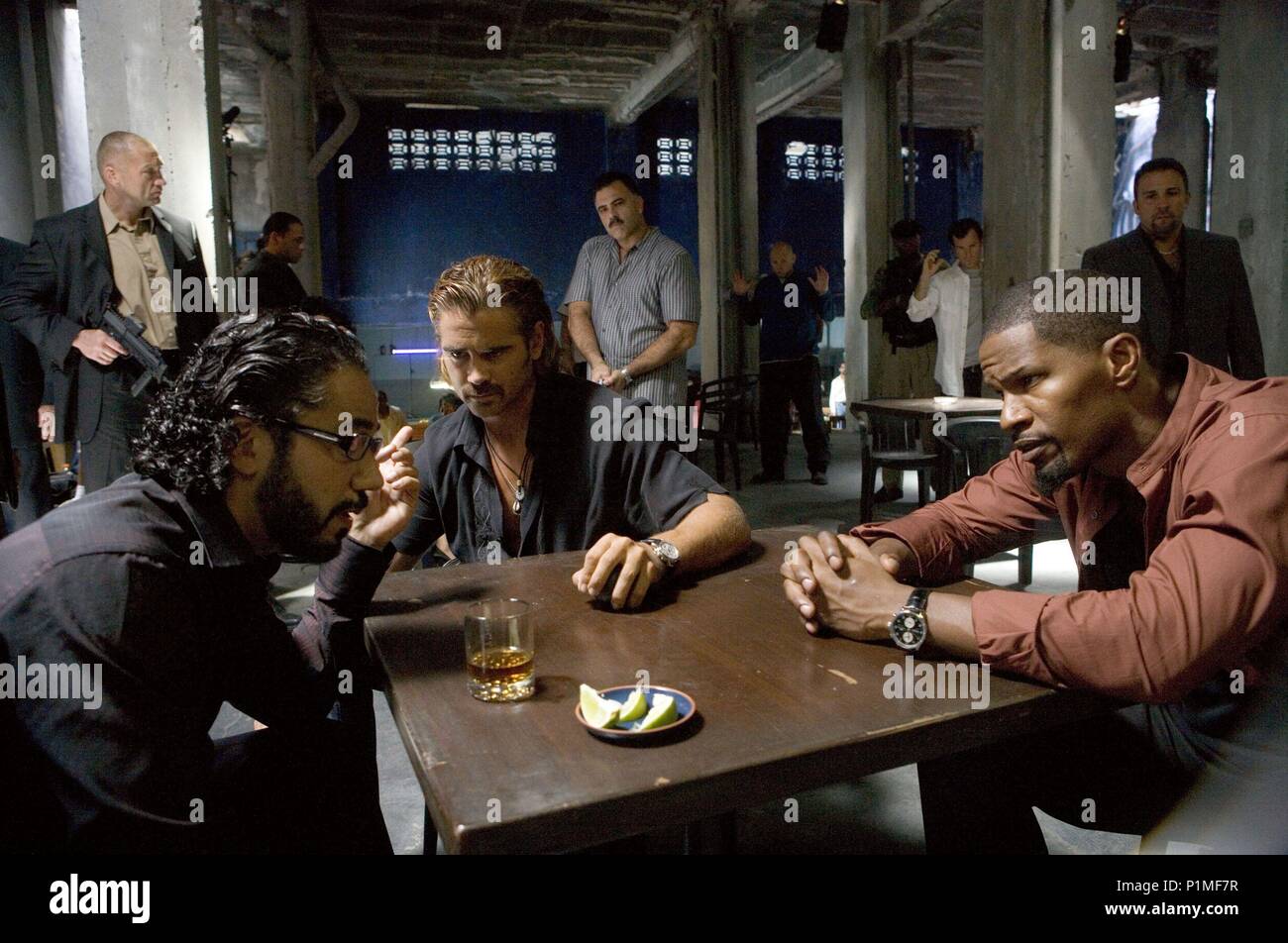 Titre original : Miami Vice. Titre en anglais : Miami Vice. Film Réalisateur : Michael Mann. Année : 2006. Stars : Colin Farrell, Jamie Foxx ; JOHN ORTIZ. Credit : UNIVERSAL PICTURES / CONNOR, FRANK / Album Banque D'Images