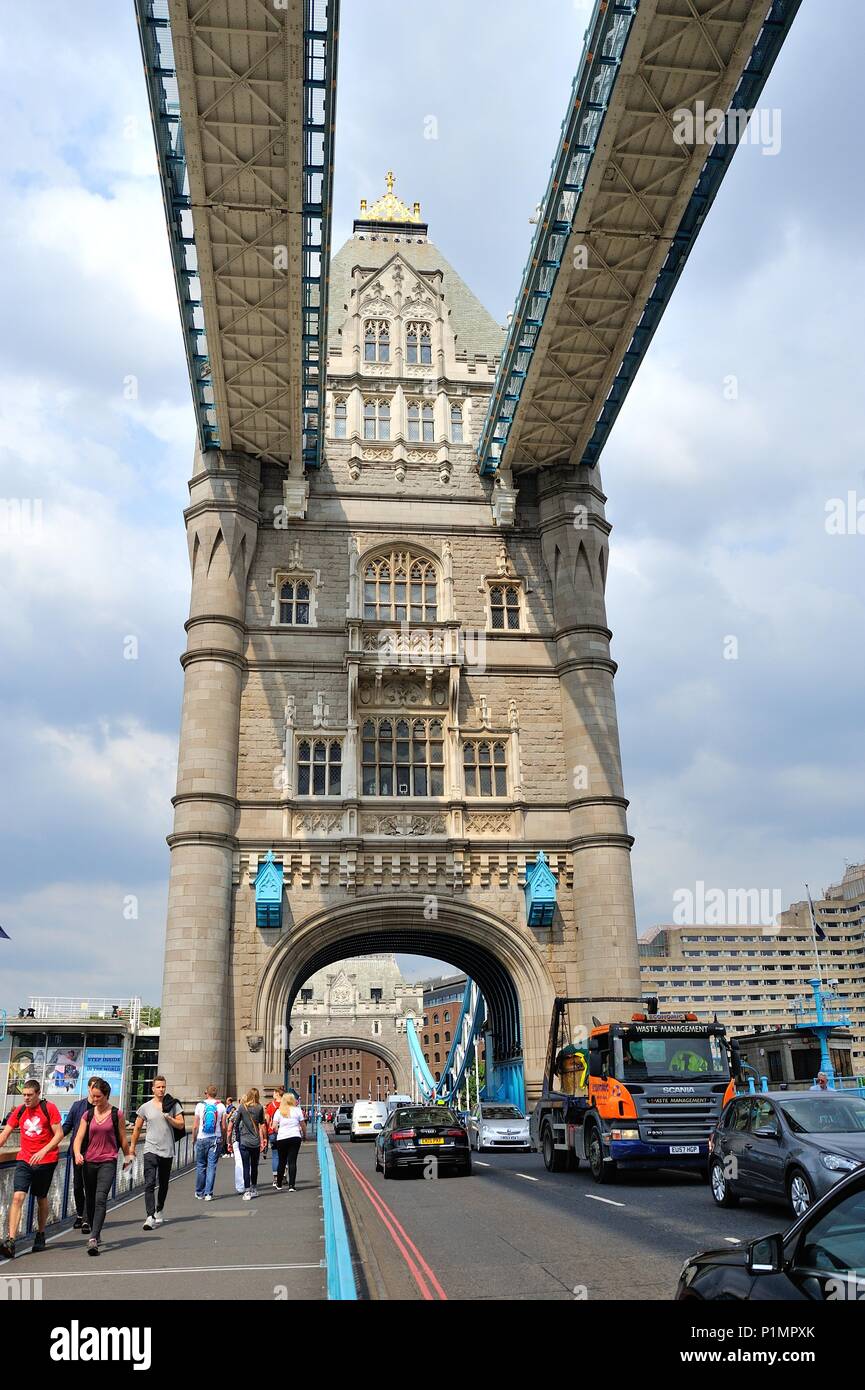 Tower Bridge Londres Banque D'Images