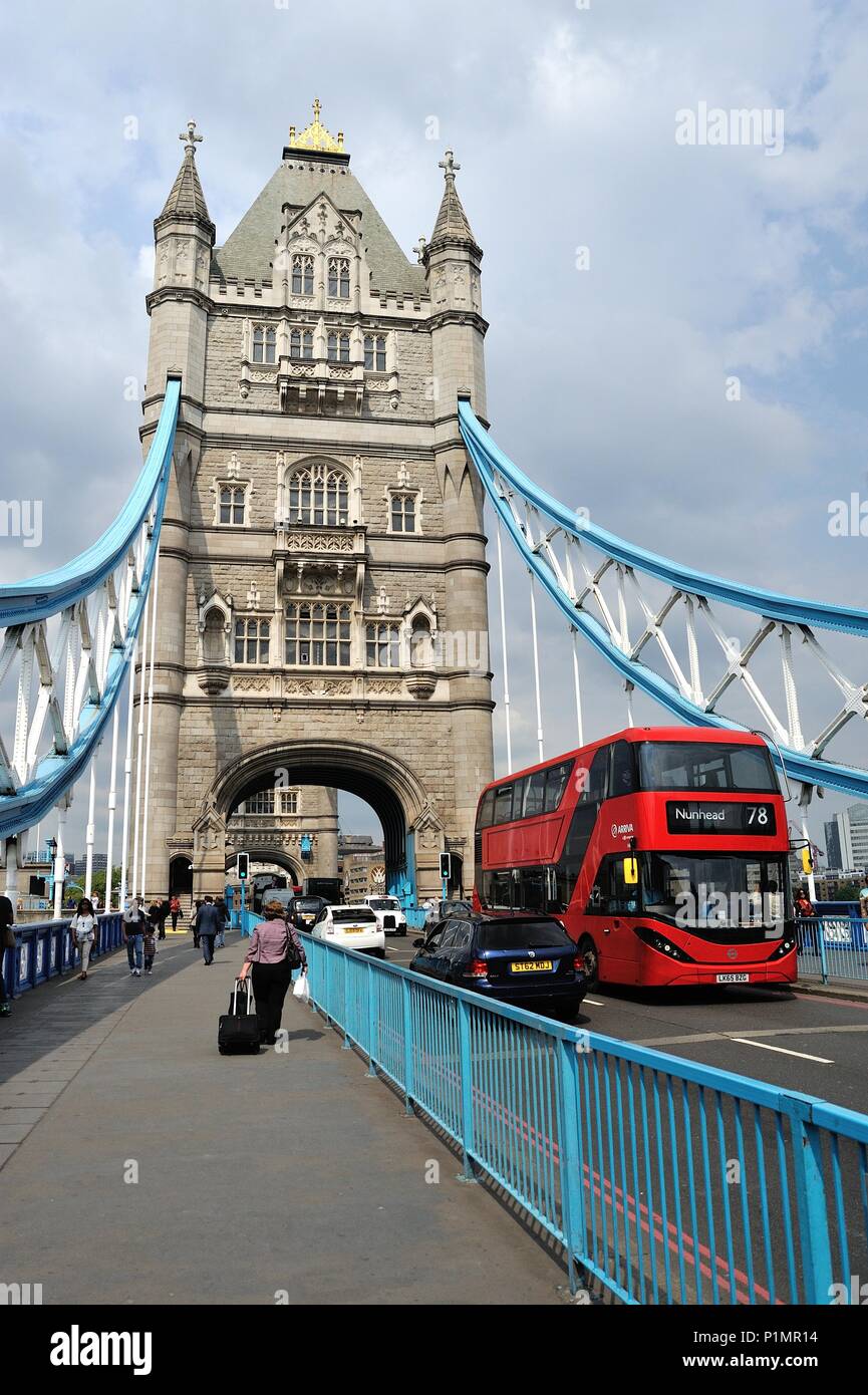 Tower Bridge Londres Banque D'Images