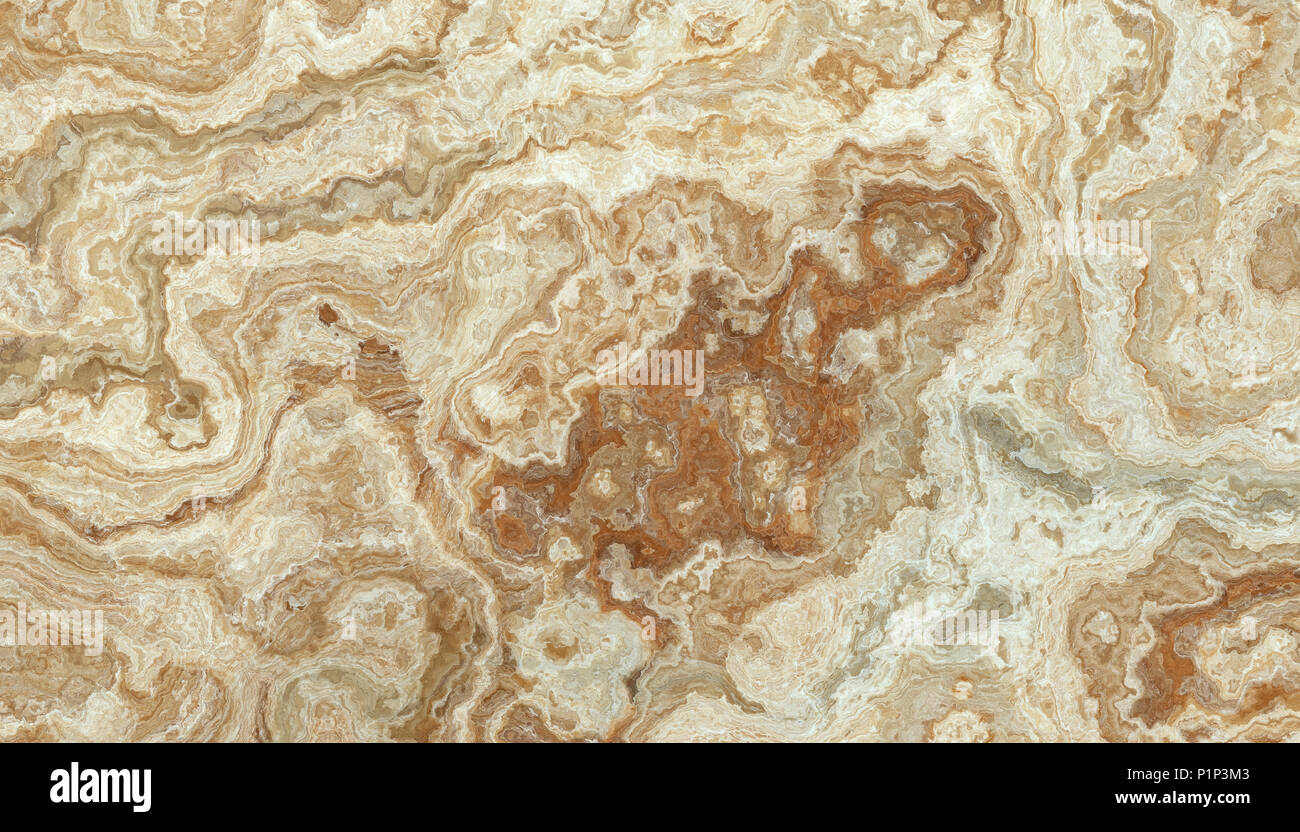 Onyx miel abstract la texture. Un fond. 2D illustration. Beauté naturelle Banque D'Images