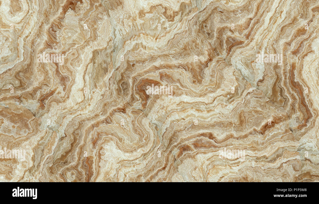 Onyx miel abstract la texture. Un fond. 2D illustration. Beauté naturelle Banque D'Images