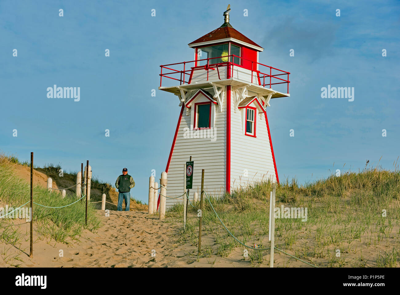 Images de phare de Covehead Harbour, I.-P.-É., Canada Banque D'Images