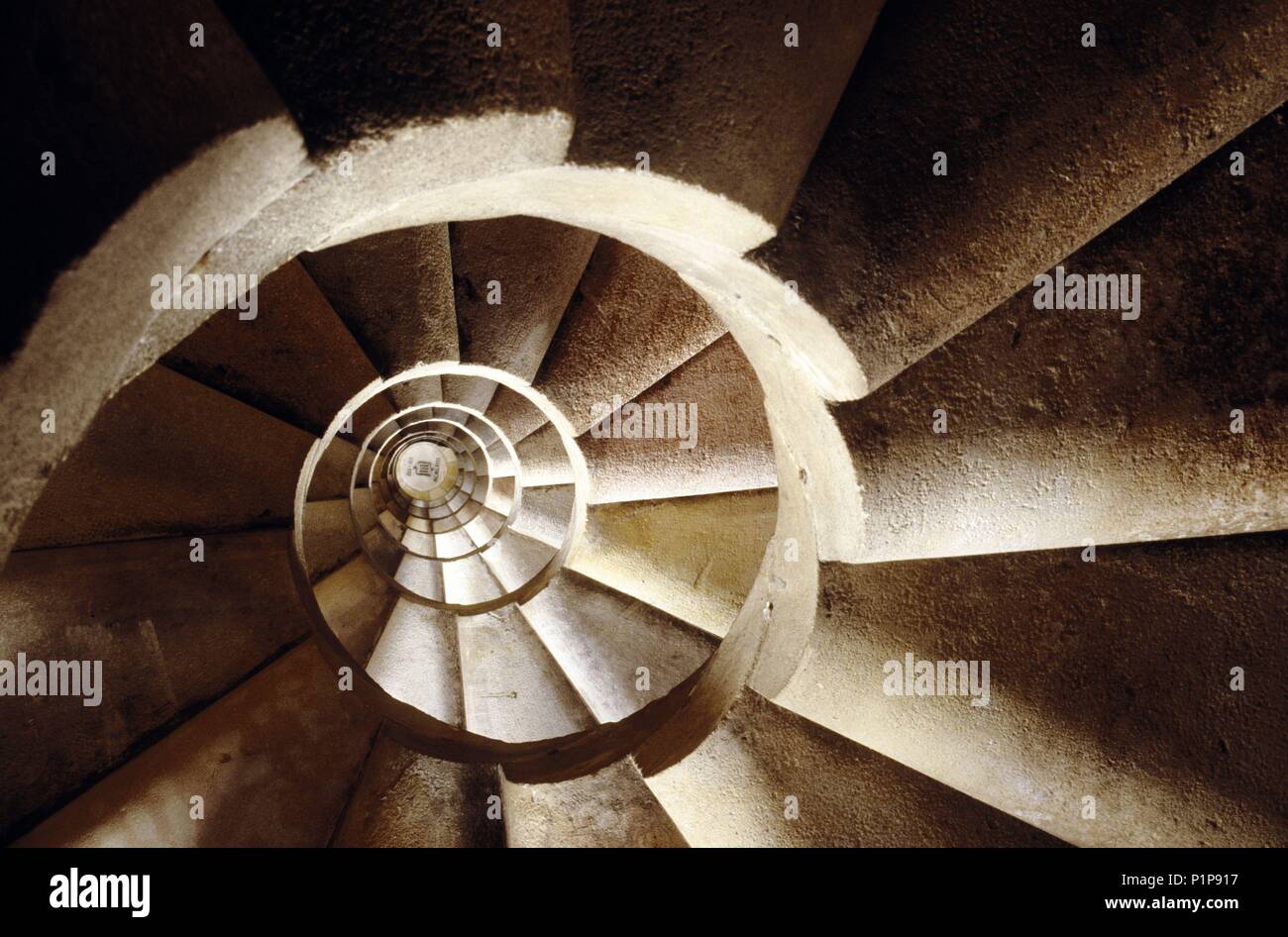 Sagrada barcelona spain stairs Banque de photographies et d’images à