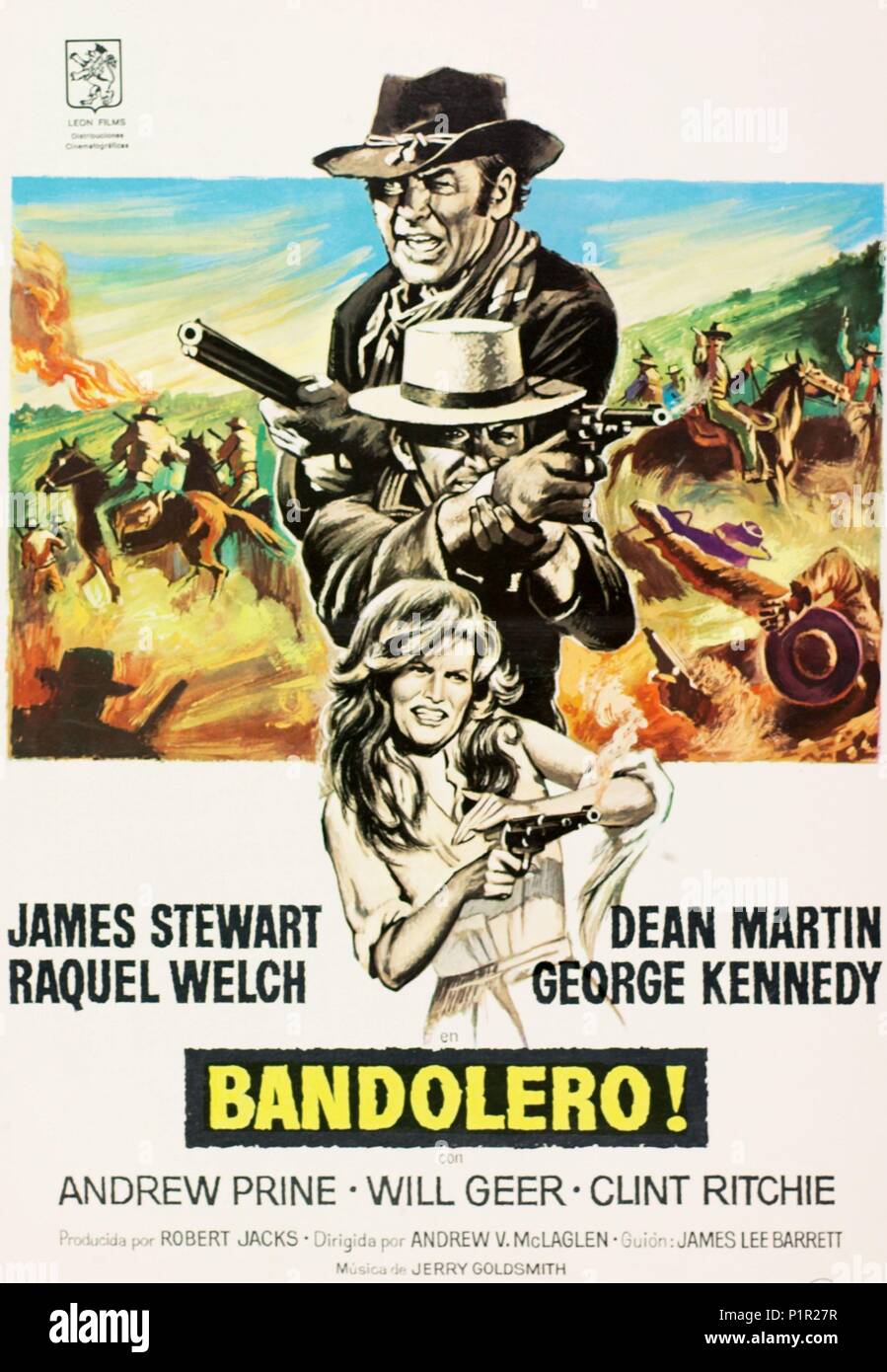 Titre original : BANDOLERO !. Titre en anglais : BANDOLERO !. Directeur de film : Andrew C. MCLAGLEN. Année : 1968. Crédit : 20TH CENTURY FOX / Album Banque D'Images