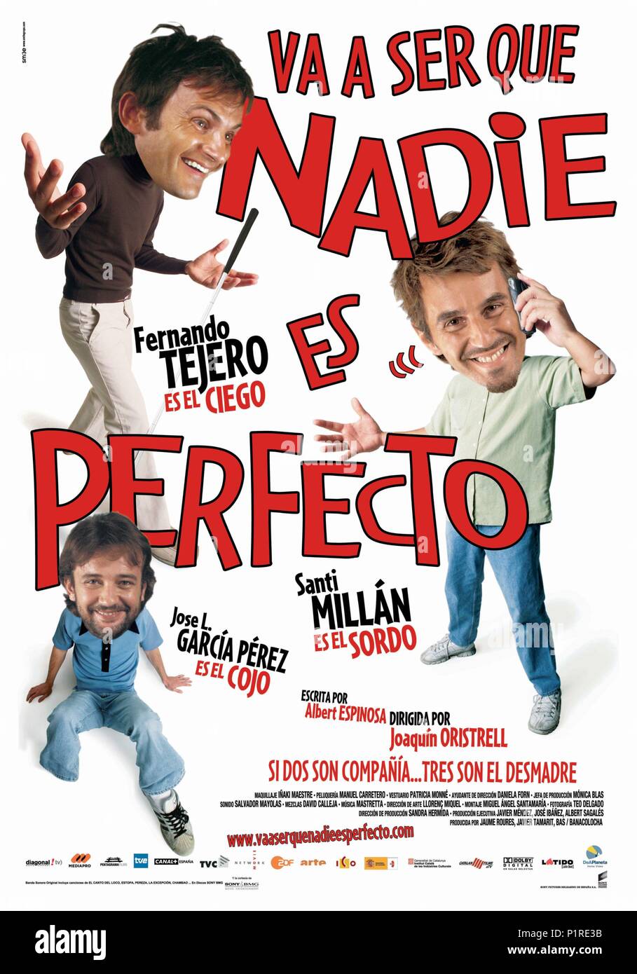 Titre original : VA A SER QUE NADIE ES PERFECTO. Titre en anglais : VA A SER QUE NADIE ES PERFECTO. Directeur de film : Joaquin Oristrell. Année : 2006. Credit : DIAGONALE TV/films/MEDIAPRO PENTAGRAMA SL / Album Banque D'Images