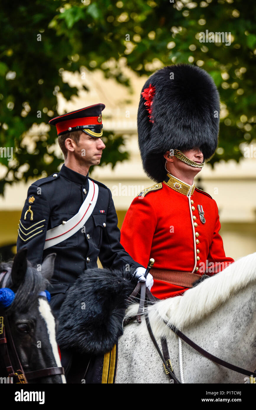 Parade la couleur en 2018. Banque D'Images