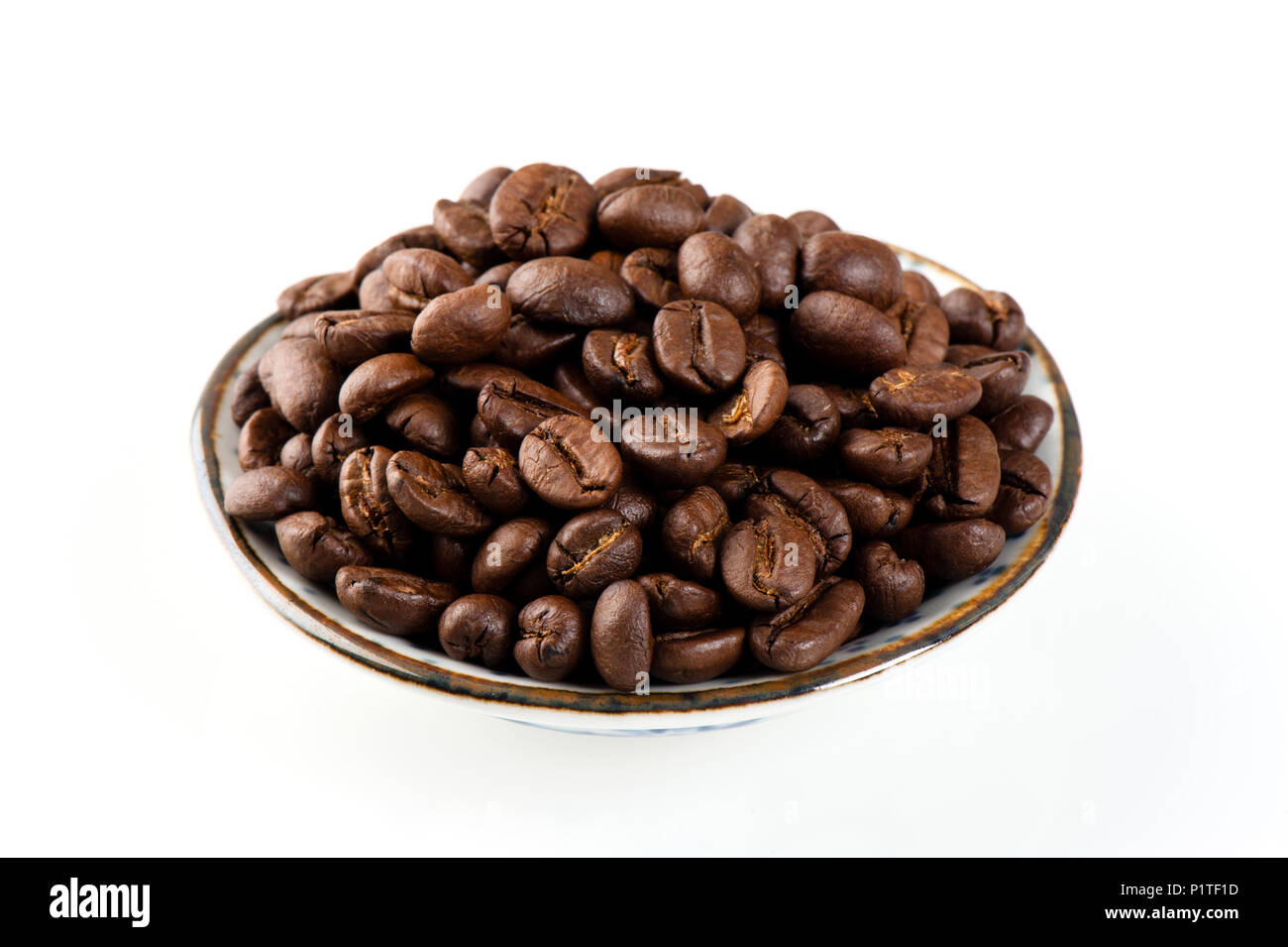 Les amoureux de café concept, libre de café en grains Banque D'Images