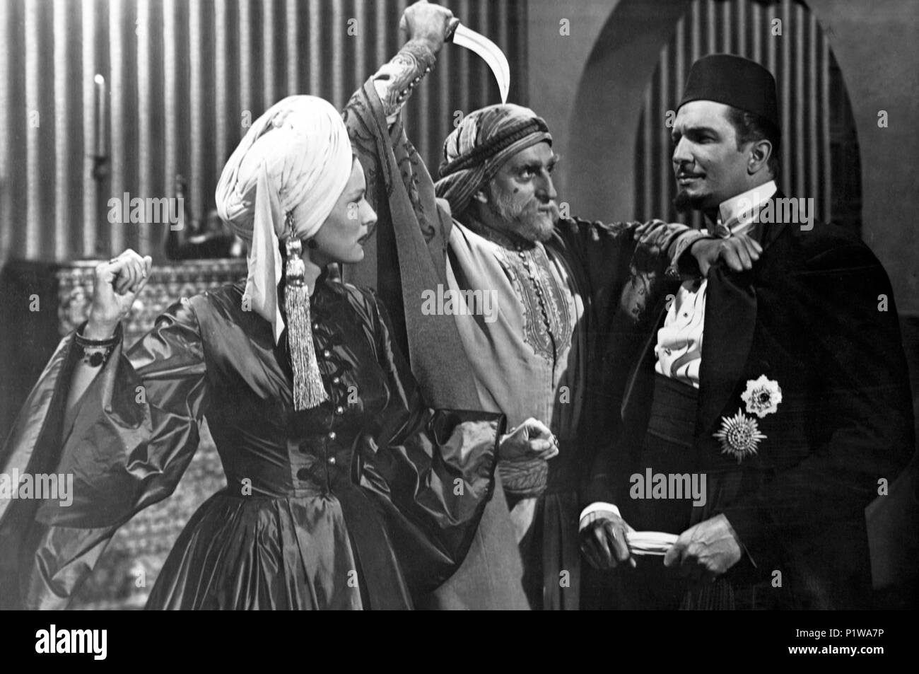 Titre original : Bagdad. Titre en anglais : Bagdad. Directeur de film : CHARLES LAMONT. Année : 1949. Stars : Maureen O'HARA, Vincent Price. Credit : UNIVERSAL PICTURES / Album Banque D'Images