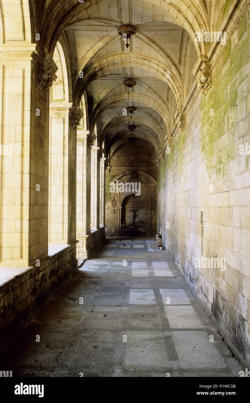 Lugo, cathédrale, cloître renaissance. Banque D'Images