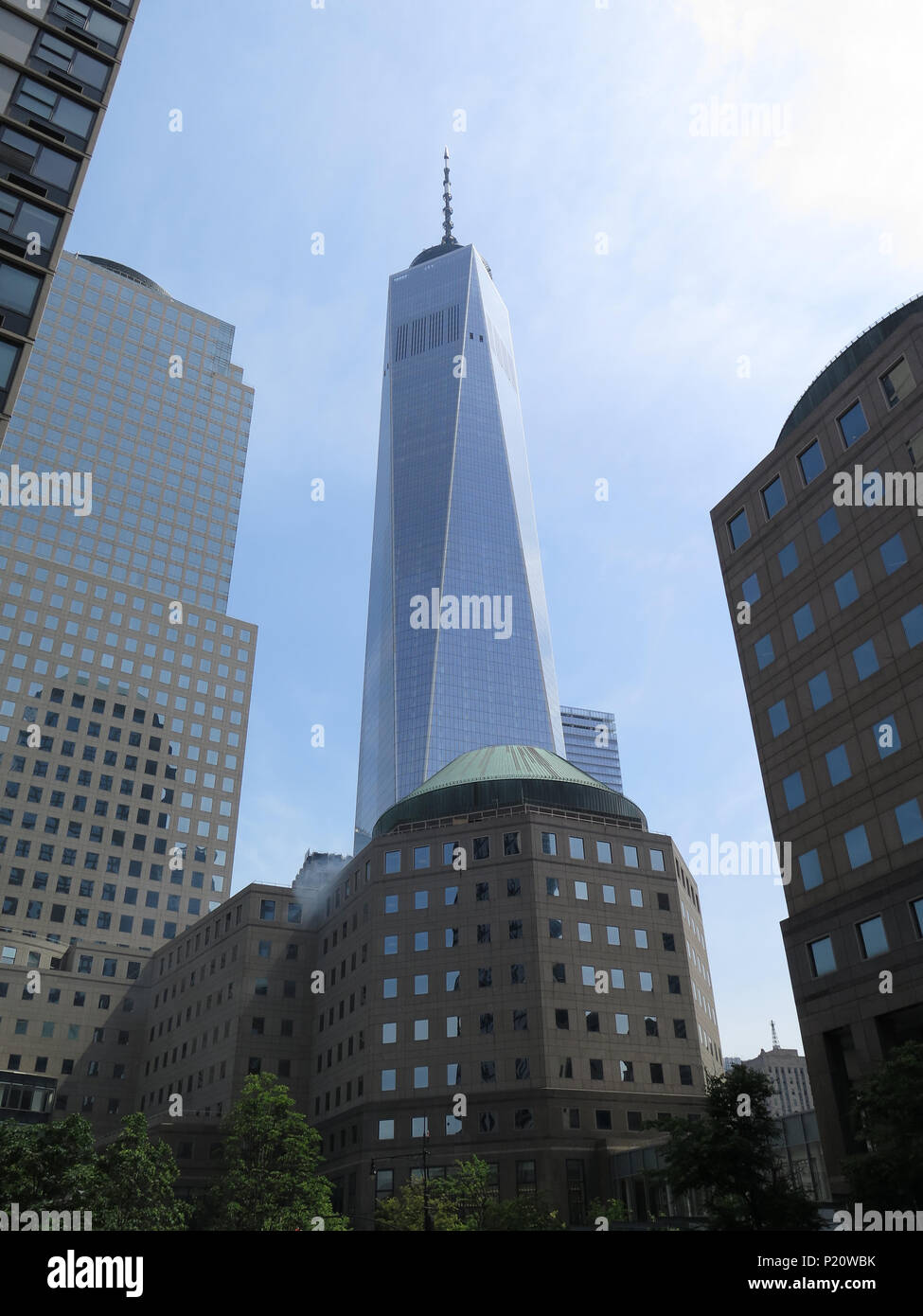 One World Trade Center / tour de la Liberté Banque D'Images