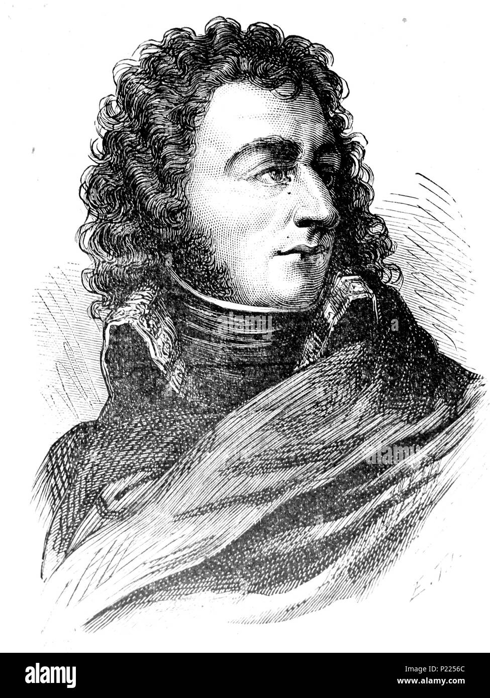 . 9 Bernadotte Bernadotte (215 AduC J.B.J., 1763-1844) Banque D'Images