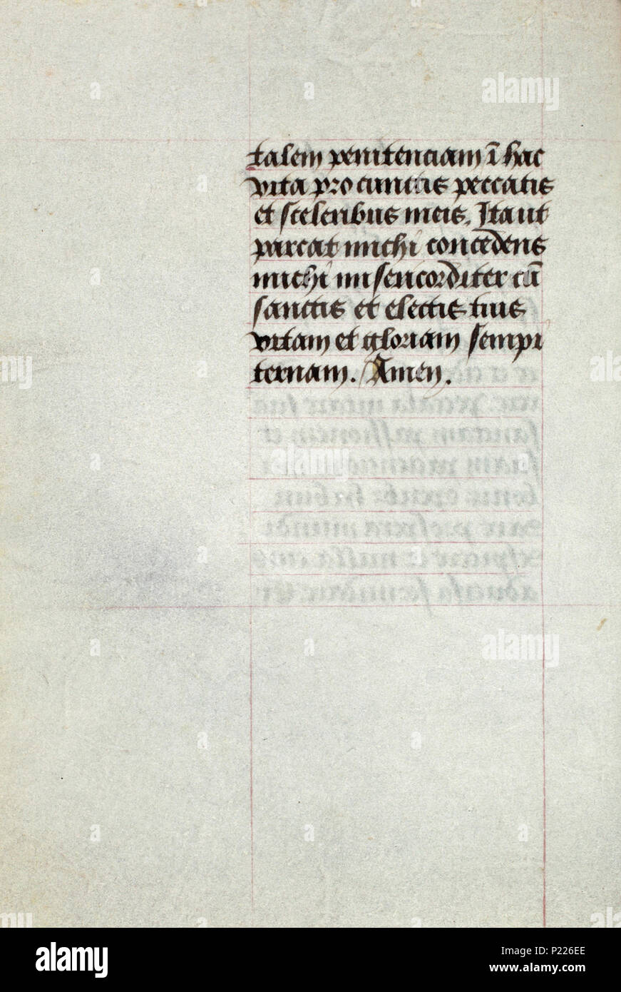 . Folio 022v du livre d'heures de Simon de varie - KB 74 G37 . Folio 022v du livre d'heures de Simon de varie - KB 74 G37 . 1455 33 Livre d'heures de Simon de varie - KB 74 G37 - Folio 022v Banque D'Images