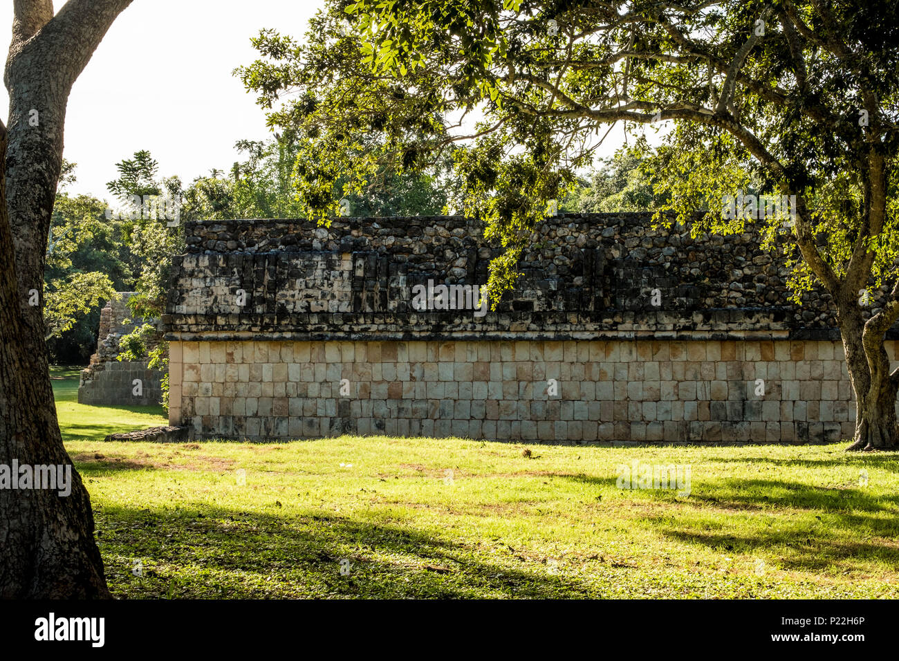 Ruine Maya d'Uxmal complexes en route Puuc au Yucatan Mexique Banque D'Images