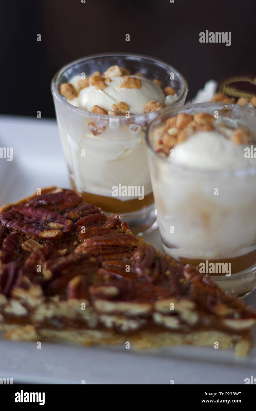 Joli dessert de Haagen-Dazs Banque D'Images