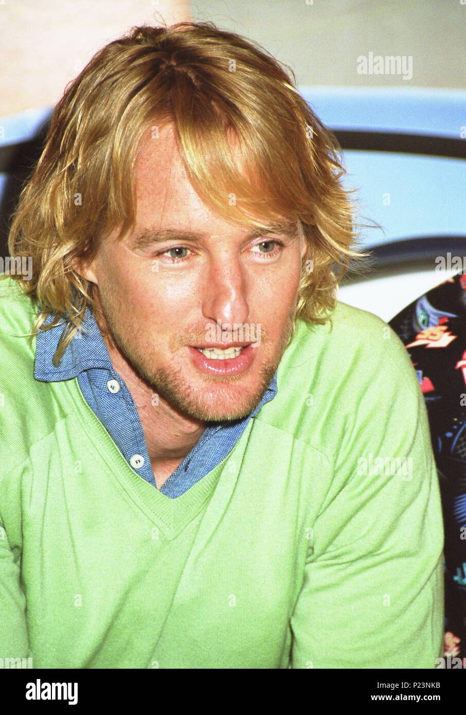 19/05/2006, Barcelone, Espagne. Le réalisateur John Lasseter et l'acteur OWEN WILSON (Lightning McQueen's Voice) au 'Cars' première européenne, la dernière production Disney/Pixar, tenue à l'hôtel des Arts. Banque D'Images