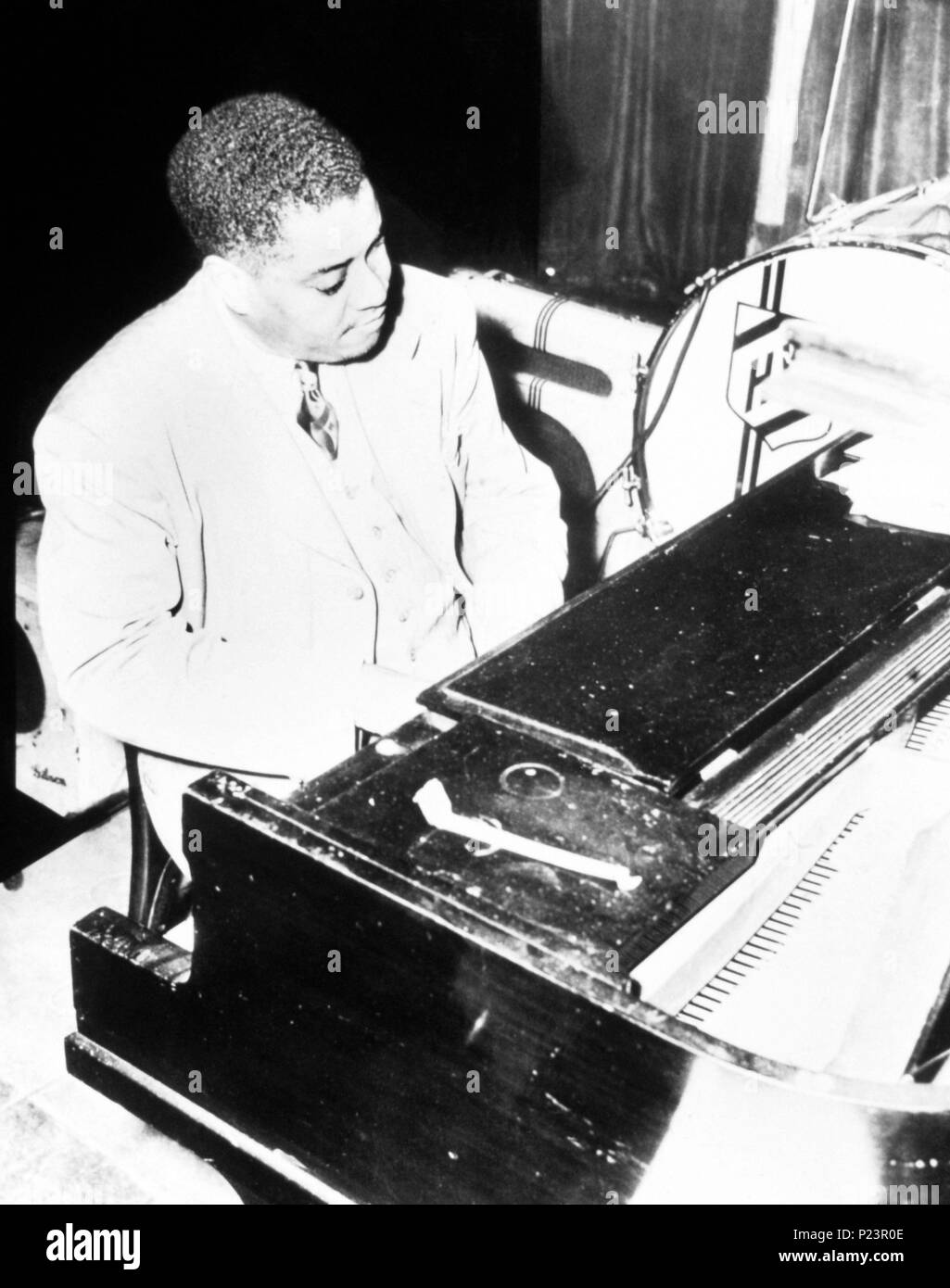 El pianista de jazz Art Tatum. Banque D'Images