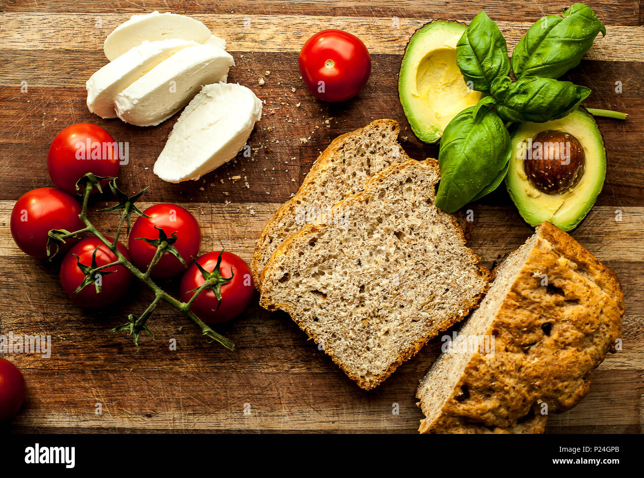 La photographie alimentaire Banque D'Images