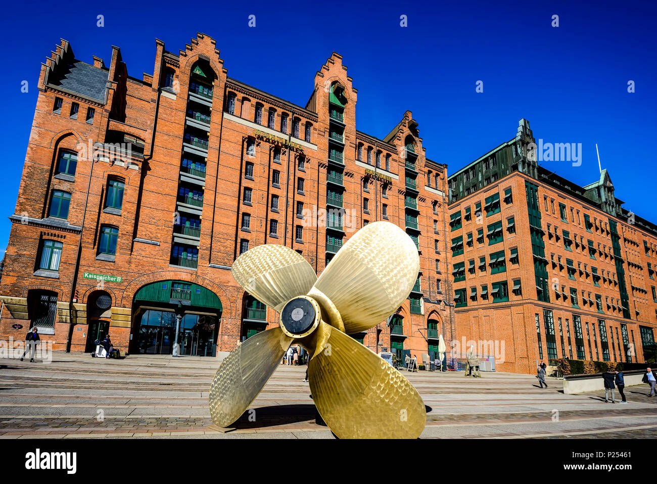 Allemagne, Hambourg, 'HafenCity' (ville), 'Internationales Maritimes Museum Hamburg' (international maritime museum), Banque D'Images