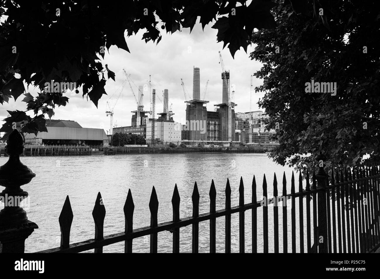 Battersea Power Station, Battersea, Londres, Grande-Bretagne, Royaume-Uni Banque D'Images